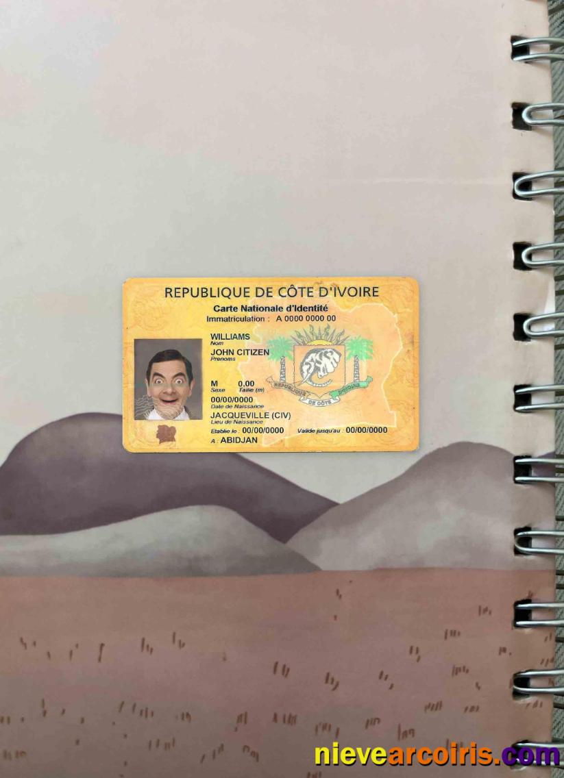 Cote D'ivoire ID photolook